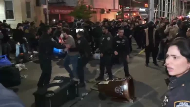Protest breaks out as ICE arrests man they say overstayed visa at Wyckoff Heights Medical Center in Bushwick, Brooklyn