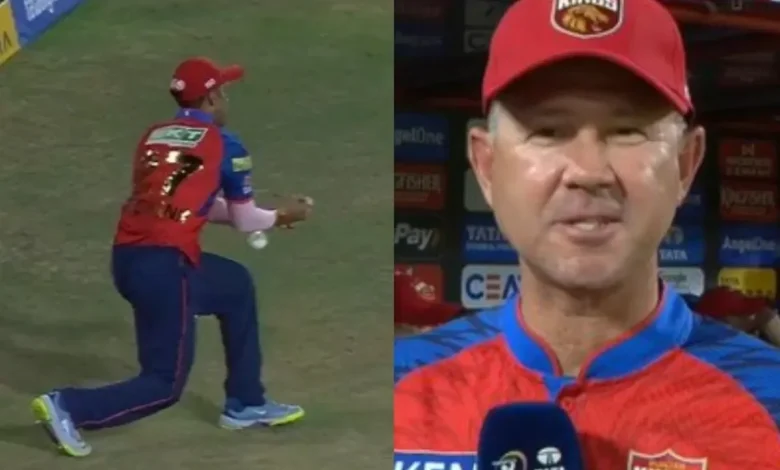 Punjab Kings Star Sets Unwanted Record After Dropping Sitter vs SRH. Ricky Ponting's Reaction Says It All