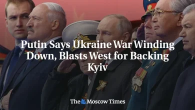 Putin Says Ukraine War Winding Down, Blasts West for Backing Kyiv