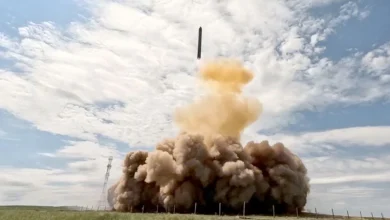 Putin flexes muscle with test of powerful nuclear-capable missile