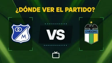 Qué canal pasa Millonarios vs O’Higgins hoy: dónde ver GRATIS y EN VIVO la Copa Sudamericana 2026