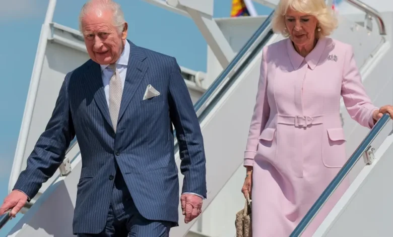 Queen Camilla Brings Queen Elizabeth’s Cartier Crossed-flags Brooch Back for King Charles’ First U.S. State Visit