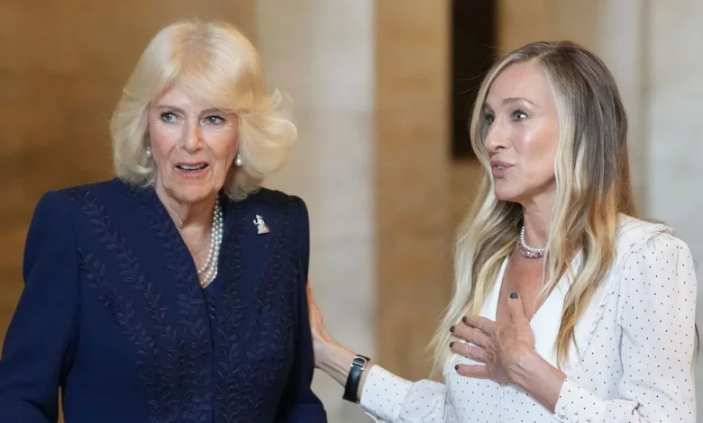 Queen Camilla and SJP Hung Out at the Library