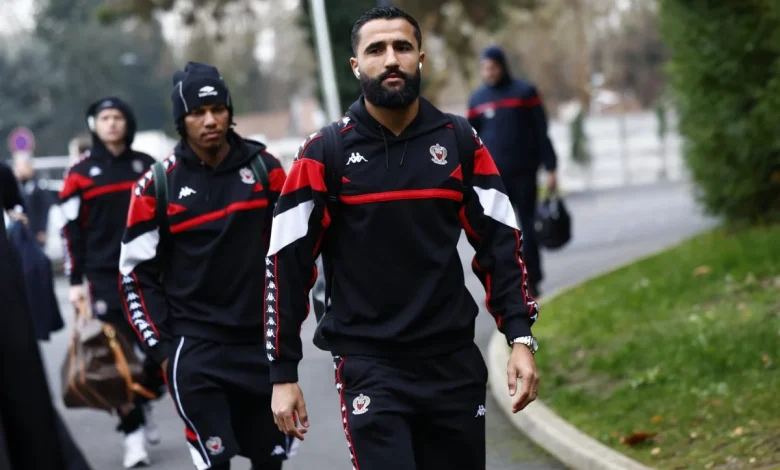 Quel règlement utilise Nice pour se déplacer à Saint-Étienne avec tous ses internationaux ?