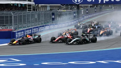 RACE START: Watch as Charles Leclerc seizes the lead in Miami while Max Verstappen spins
