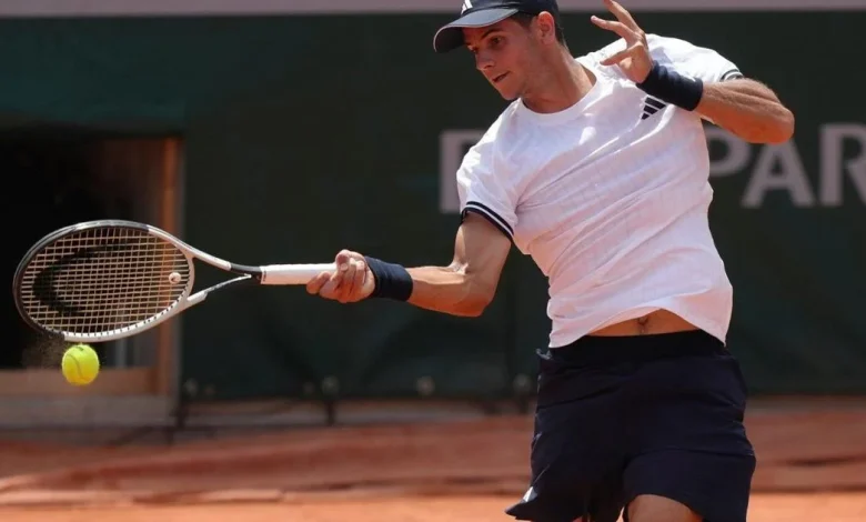 Rafael Jodar says he did not push a ball girl out of his way at the French Open