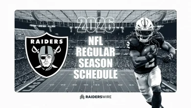 Raiders 2026 schedule released