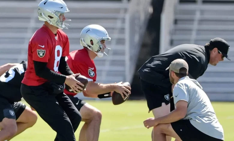 Raiders QB battle: Kirk Cousins likely QB1, but Fernando Mendoza ‘has not disappointed’