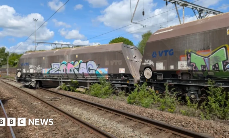 Railway line remains closed following derailment