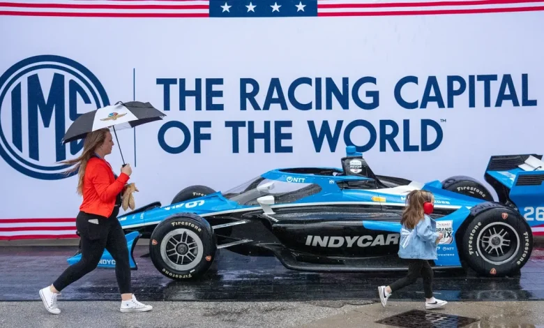 Rain postpones IndyCar Series qualifying at Indianapolis Motor Speedway