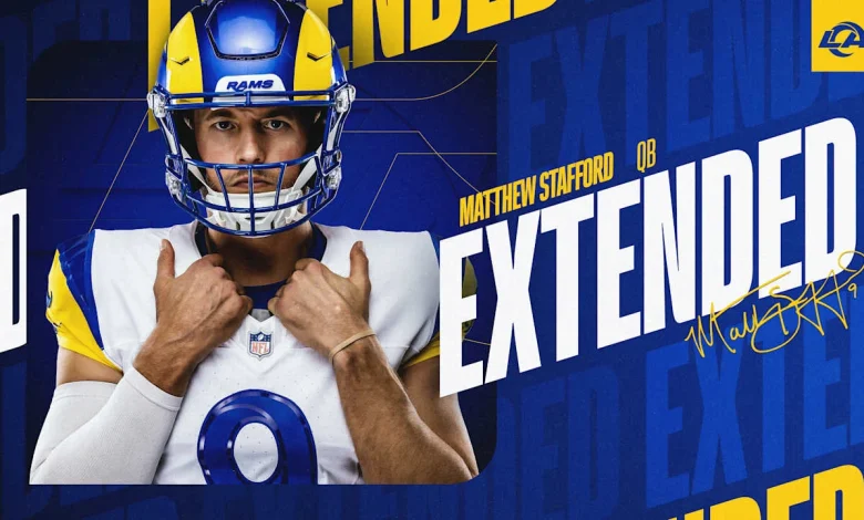 Rams quarterback Matthew Stafford signs contract extension