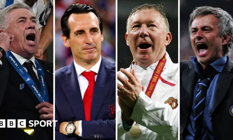 Ranking the best European trophy-winning managers