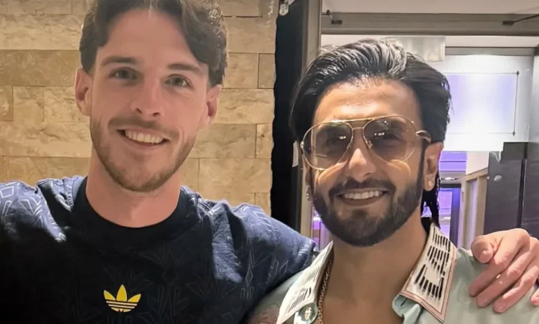 Ranveer Singh Shares First Post Amid Don 3 Exit Row, Meets Arsenal Star Declan Rice