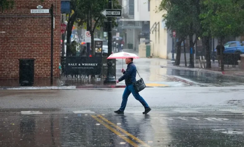 Rare May showers on tap for San Diego County over next few days