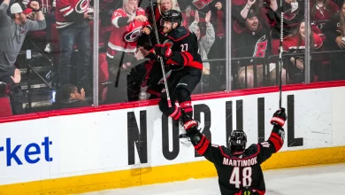 Recap: Ehlers' Heroics Help Canes Take Game 2