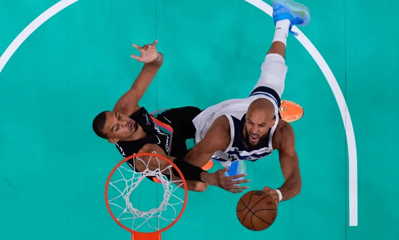 Rejuvenated Timberwolves wear down Spurs to take Game 1 in San Antonio