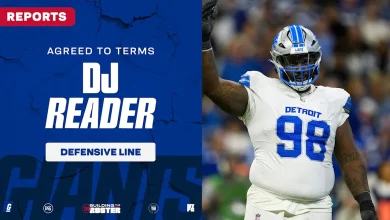 Reports: Giants agree to terms with DL DJ Reader, pending physical