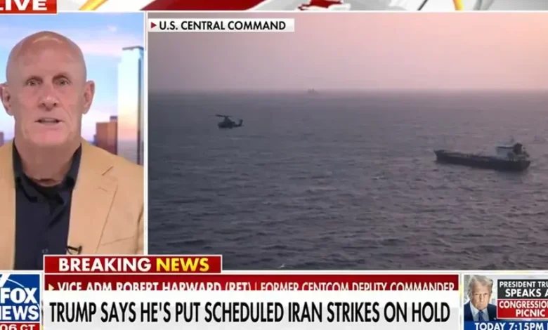 Retired vice admiral on Iran standoff: Trump has 'time on his hands'