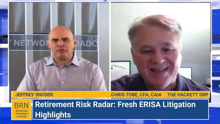 Retirement Risk Radar: Fresh ERISA Litigation Highlights