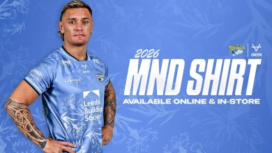 Rhinos launch 2026 MND Awareness shirt