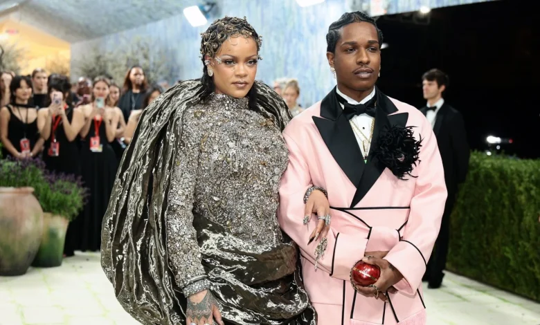 Rihanna Shines Bright Like a Diamond at Met Gala Alongside A$AP Rocky