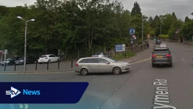 Road closed after pedestrian knocked down near train station