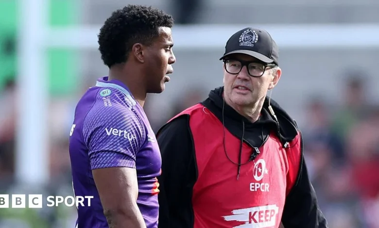 Rob Baxter: Immanuel Feyi-Waboso withdrawal 'perplexing' says Exeter boss.
