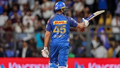 Rohit Sharma Joins Virat Kohli and MS Dhoni as Joint-Most Capped Players in IPL History