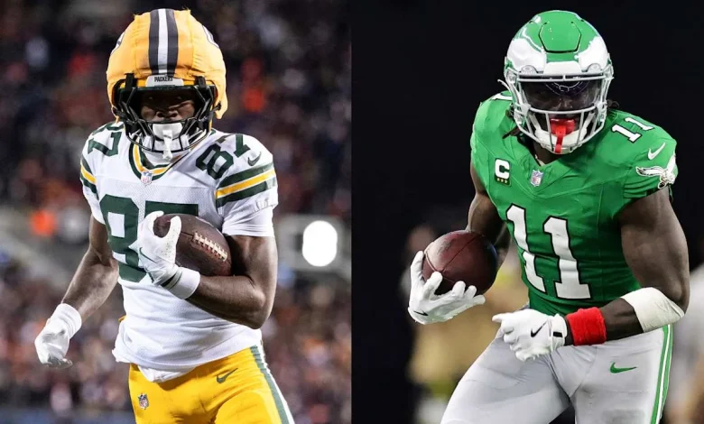 Romeo Doubs would 'love' to have A.J. Brown in New England, even if it means different role for Pats WR