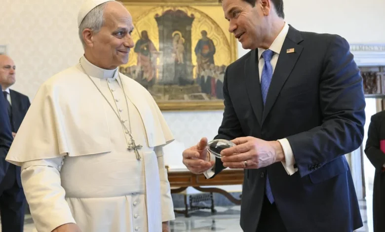 Rubio resets US-Vatican relationship in meeting with Pope Leo XIV – POLITICO