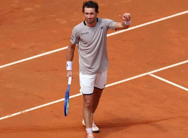 Ruud crushes Musetti to reach Italian Open quarters, Sinner awaits derby