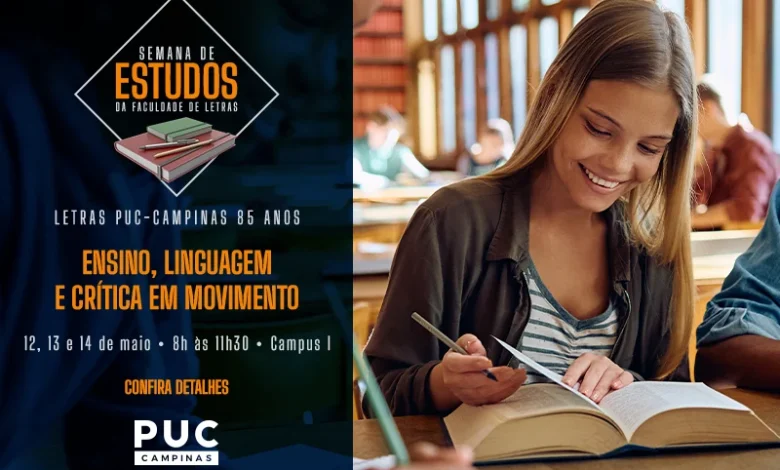 SEMANA DE ESTUDOS DA FACULDADE DE LETRAS