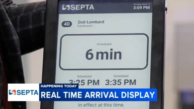SEPTA rolls out first digital real-time arrival screen at Broad Street and Oregon Avenue bus stop in South Philadelphia