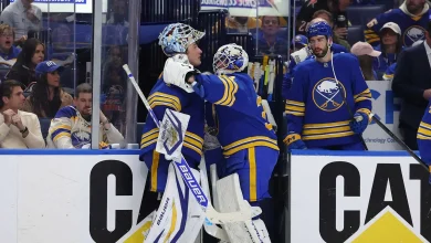 Sabres’ Alex Lyon knows he owes Ukka-Pekka Luukkonen big time
