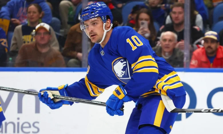 Sabres' Sam Carrick, Noah Ostlund expected to miss Round 2