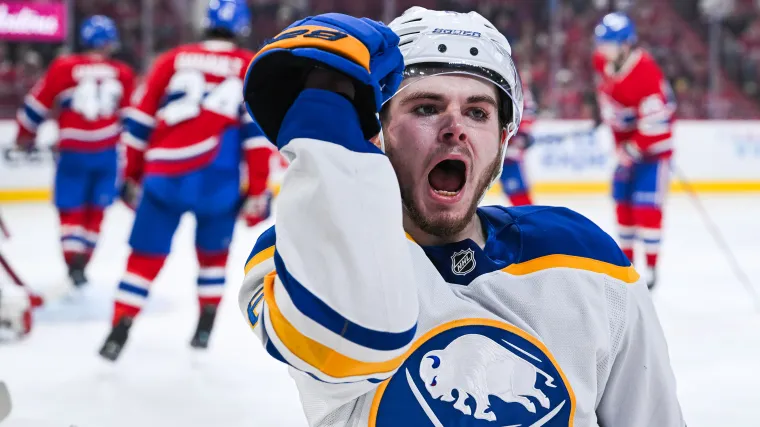 Sabres' Zach Benson gets $48.8 million contract update from analytics projection