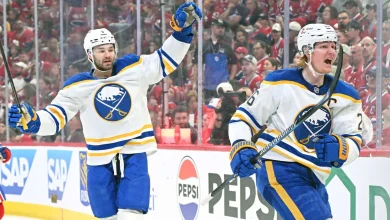 Sabres score 7 straight, surge past Canadiens to force Game 7 in East 2nd Round