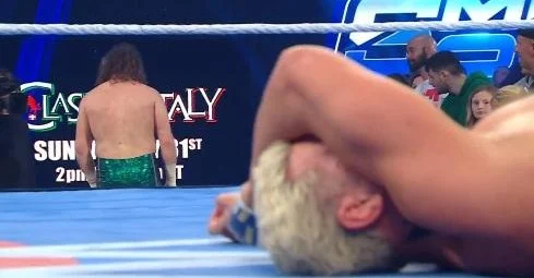 Sami Zayn does the right thing and then turns his back on Cody Rhodes