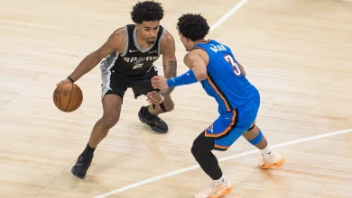 San Antonio Spurs guard Dylan Harper 'all business' on court in Western Conference finals
