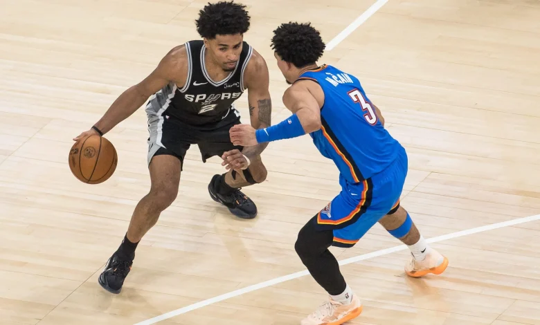 San Antonio Spurs guard Dylan Harper 'all business' on court in Western Conference finals
