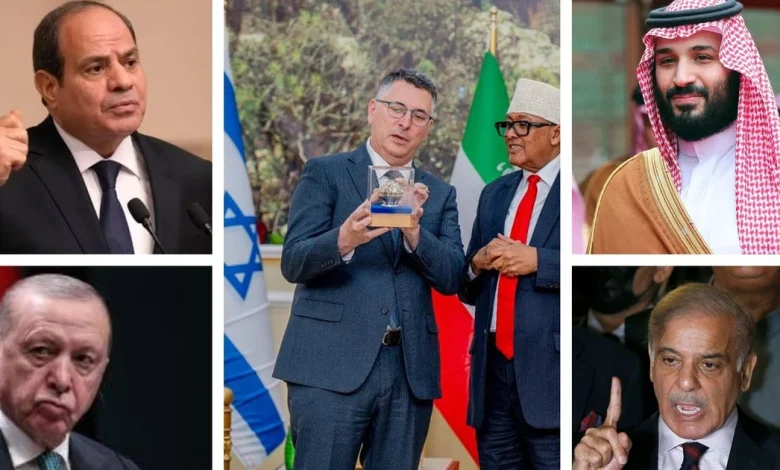 Saudi Arabia, Egypt and Turkey enraged by Somaliland's move to open an embassy in Israel’s Jerusalem