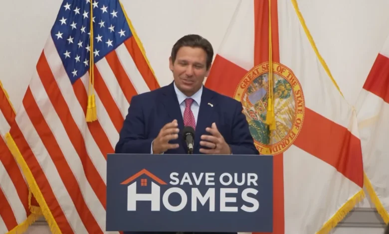 'Save our homes': Gov. DeSantis calls 'historic' Special Session that could lead to end of homestead property taxes