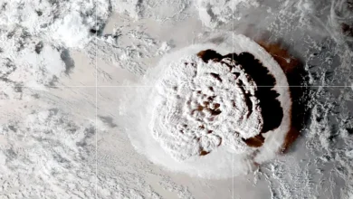 Scientists Stunned As Massive Volcano Eruption Destroyed Methane Around It for Over a Week