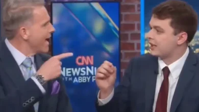 Scott Jennings explodes at liberal Gen Zer in fiery CNN exchange: ‘Get your f–king hand out of my face!’