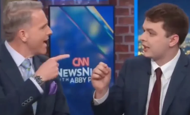Scott Jennings explodes at liberal Gen Zer in fiery CNN exchange: ‘Get your f–king hand out of my face!’