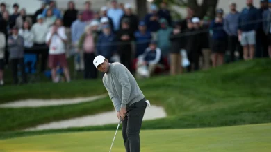 Scottie Scheffler part of 7-way tie for the lead at PGA Championship
