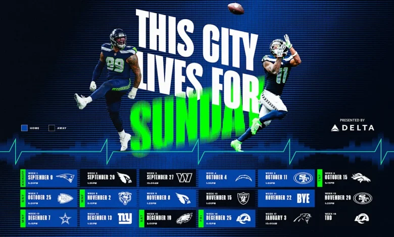 Seahawks 2026 Schedule Features Six Primetime Games, Including Christmas at Lumen Field