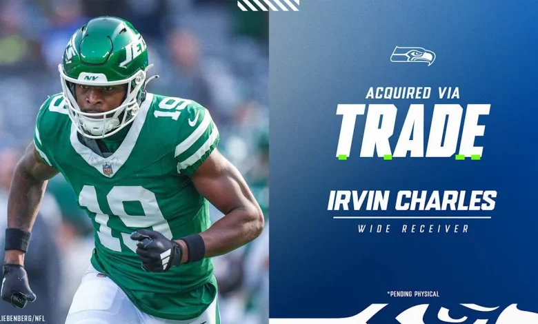 Seahawks Acquire WR Irvin Charles In Trade With Jets