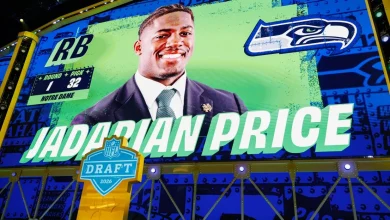 Seahawks jersey numbers revealed for Jadarian Price, rest of rookie class