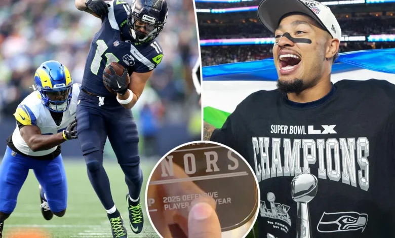 Seahawks star Jaxon Smith-Njigba blasts NFL over trophy mistake